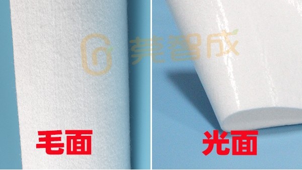 高铁透水模板布为什么一面毛一面光？